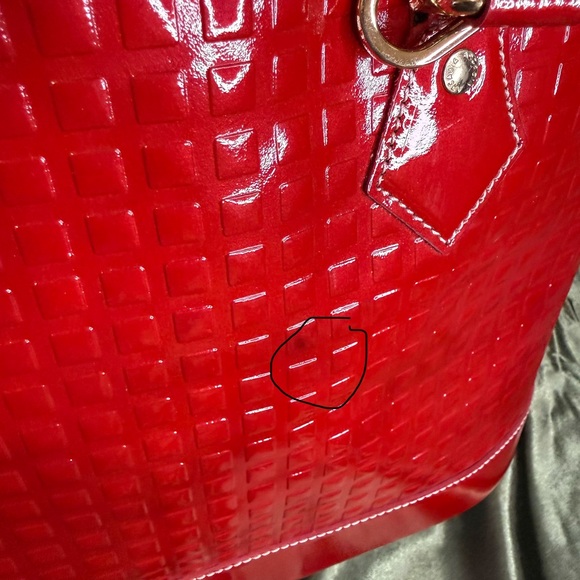 Arcadia Genuine Patent Leather Satchel – Made in Italy - Picture 7 of 16